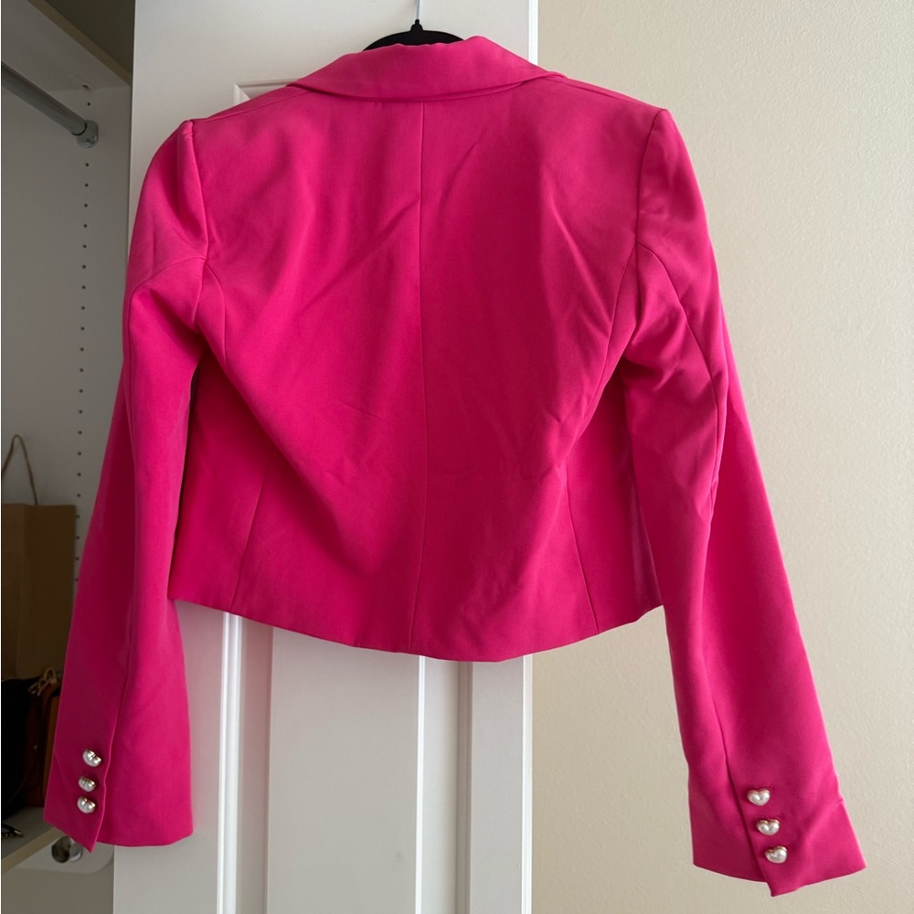 Dotti Barbie The Movie hot pink blazer pant set - Picture 5 of 7